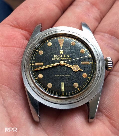 patina dial rolex|rolex 6205 patina.